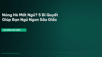 ngủ ngon mùa hè