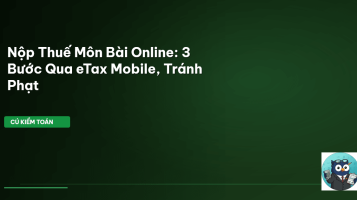 thuế môn bài online
