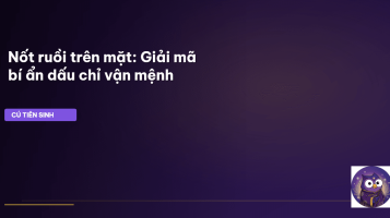 nốt ruồi trên mặt