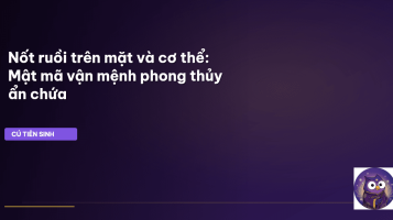 ý nghĩa nốt ruồi