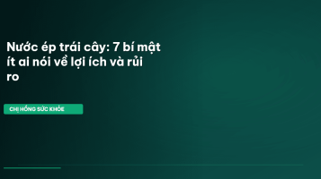 nước ép trái cây