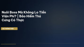 bảo hiểm thú cưng
