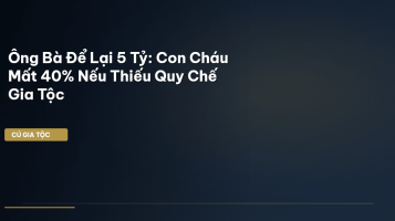 quy chế gia tộc