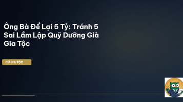 quỹ dự phòng người cao tuổi