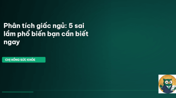 phân tích giấc ngủ