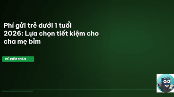 phí gửi trẻ 2026