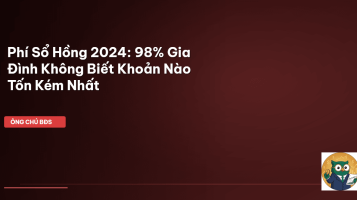 phí làm sổ hồng 2024
