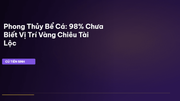 phong thủy bể cá
