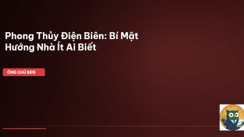 phong thủy điện biên