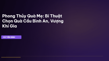 quà tặng mẹ phong thủy