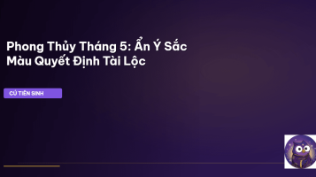 phong thủy tháng 5