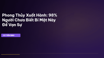 phong thủy xuất hành