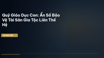 quỹ giáo dục con