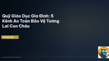 quỹ giáo dục gia đình