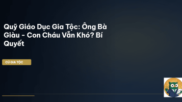 quỹ giáo dục gia tộc