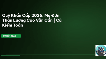 quỹ khẩn cấp mẹ đơn thân