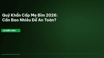 quỹ khẩn cấp mẹ bỉm