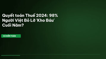 quyết toán thuế 2024