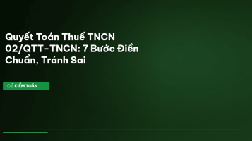 quyết toán thuế TNCN