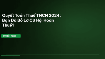 Quyết toán thuế TNCN 2024