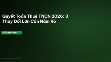 quyết toán thuế TNCN 2026
