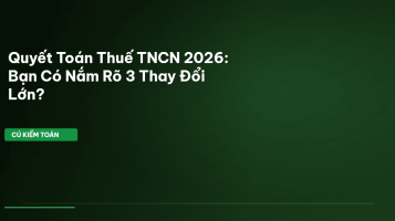 quyết toán thuế TNCN 2026
