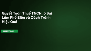quyết toán thuế TNCN