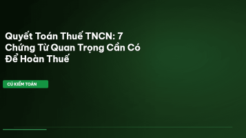 quyết toán thuế tncn