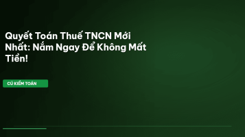 quyết toán thuế TNCN