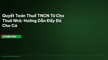 quyết toán thuế tncn