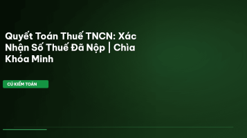 quyết toán thuế TNCN