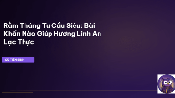 bài khấn cúng rằm tháng tư