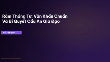 Cúng Rằm tháng 4