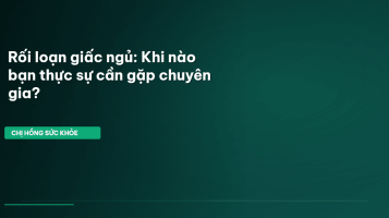 rối loạn giấc ngủ