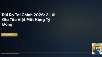 rủi ro tài chính cá nhân Việt Nam 2026