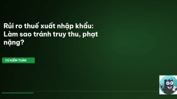 thuế xuất nhập khẩu
