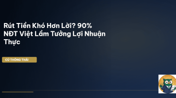 rút tiền đầu tư