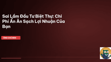 đầu tư biệt thự cho thuê