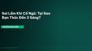 sai lầm khi ngủ