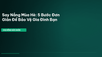phòng ngừa say nắng