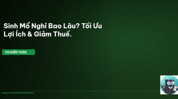 nghỉ thai sản sinh mổ