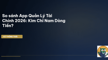 app quản lý tài chính cá nhân