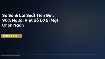 lãi suất tiền gửi