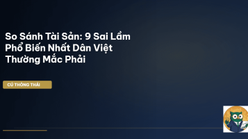 so sánh tài sản