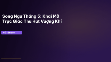 Song Ngư tháng 5