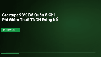 startup chi phí