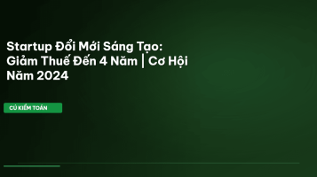 ưu đãi thuế startup