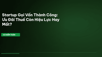 ưu đãi thuế startup