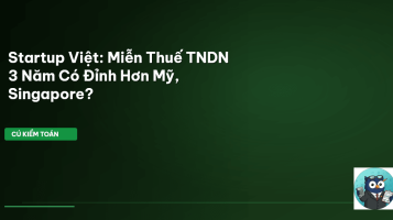 ưu đãi thuế startup