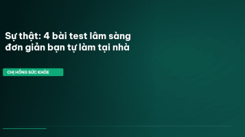 bài test lâm sàng tại nhà